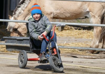 Kettcar fahren Bauernhof