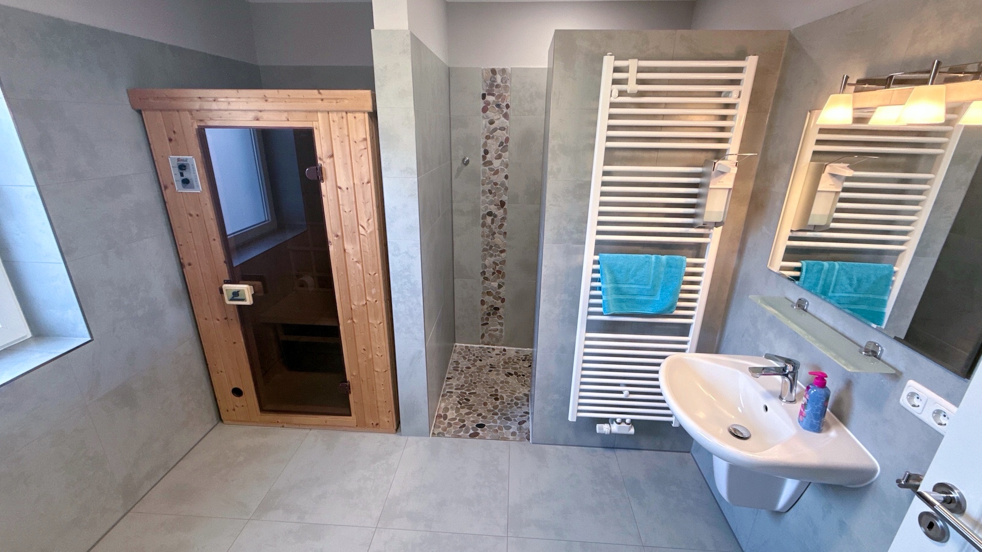 Infrarotsauna im Ferienhaus Fehmarn