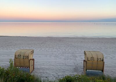 Der Südstrand mit Strandkörben
